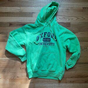 Green Oxford sweatshirt